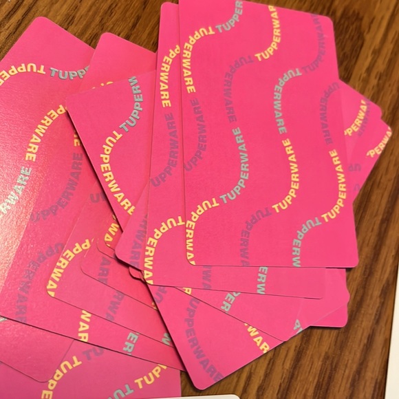 3/$15 RARE Tupperware playing cards!! - Picture 4 of 5